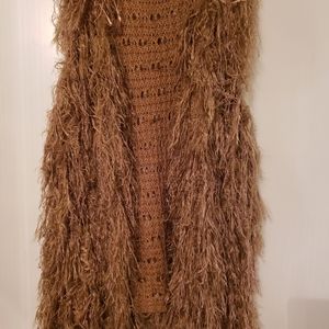Faux Fur Vest Large